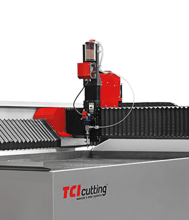 waterjet arm carrusel