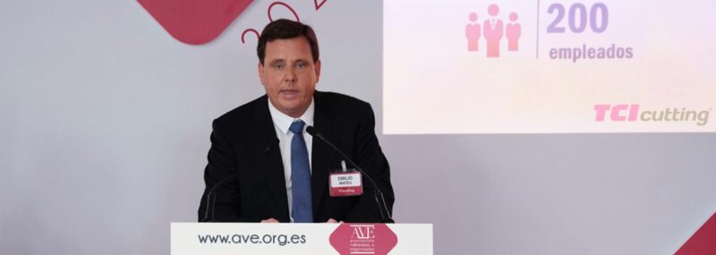 TCI Cutting entra como empresa asociada en AVE 1