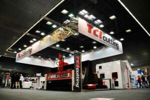 TCI Cutting en la feria BIEMH con sus máquinas de corte