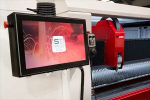 pantalla máquina corte laser