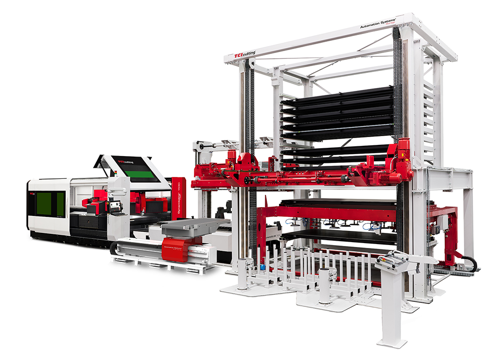 Lantek TCI Cutting Dynamicline Fiber Automation Systems Smart Cell
