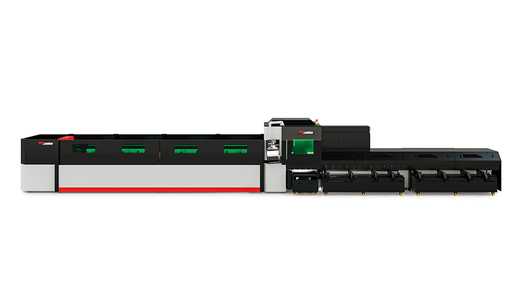 Máquina para corte de tubos y perfiles